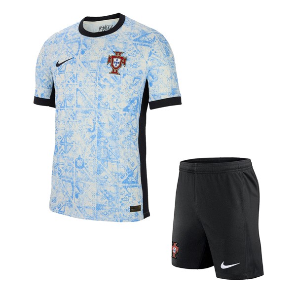 Camiseta Portugal Replica Segunda Ropa Niño 2024